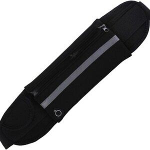 FREE WITH PURCHASE | SILLERVAN Running Belt | Waist | Men/Women | Light | Black